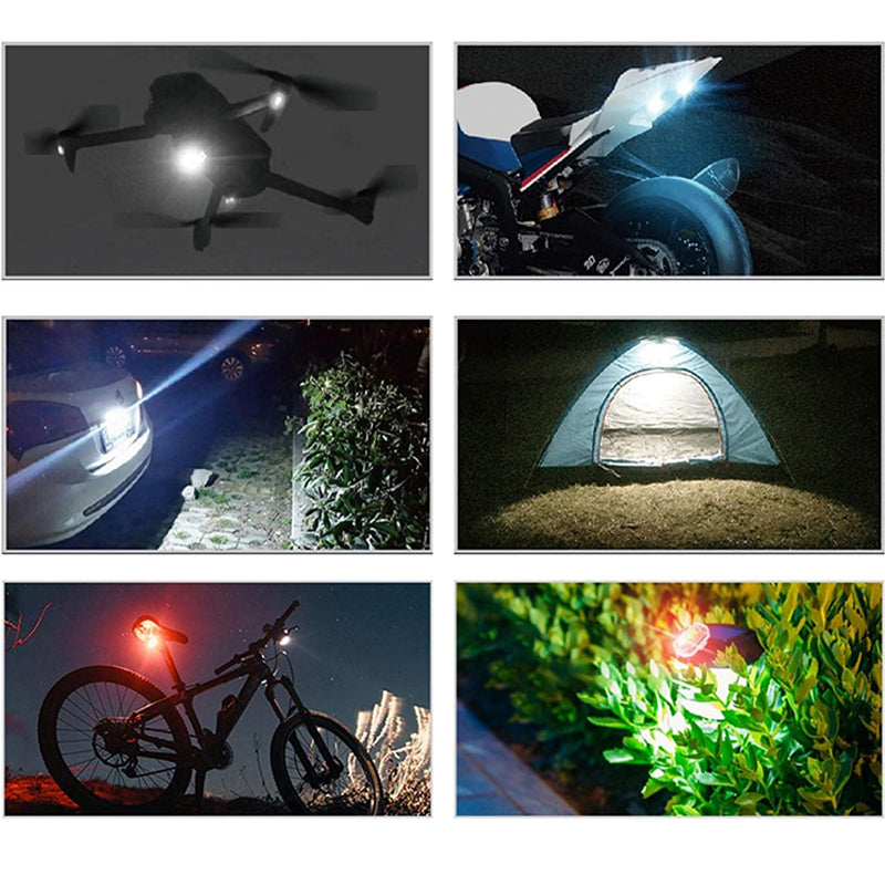 LUMINA Multifunktionell LED-ficklampa med Färger
