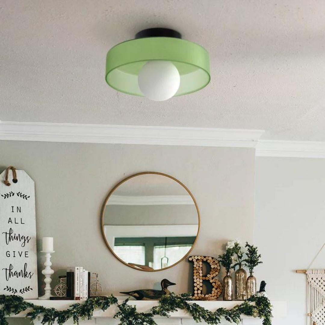 Modern rund taklampa – elegant och hållbar belysning