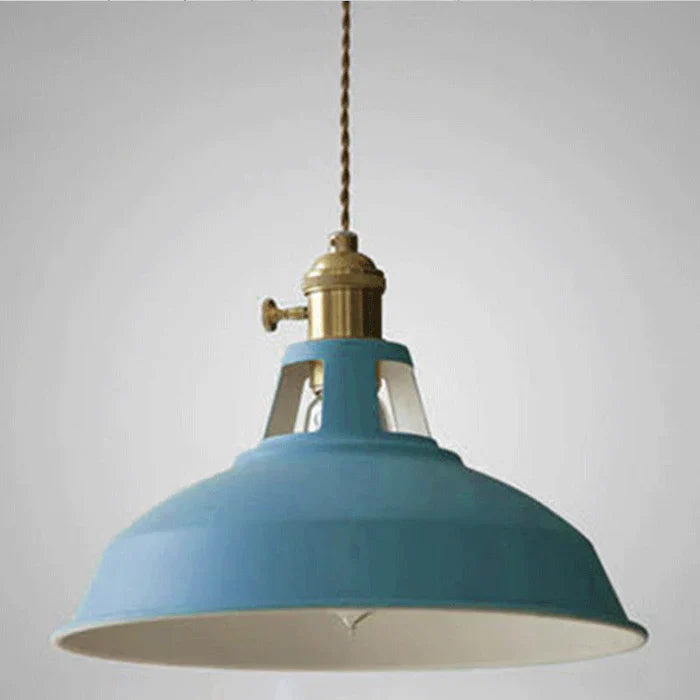 Industriell Retro Metallhänglampa – Stilfull Belysning