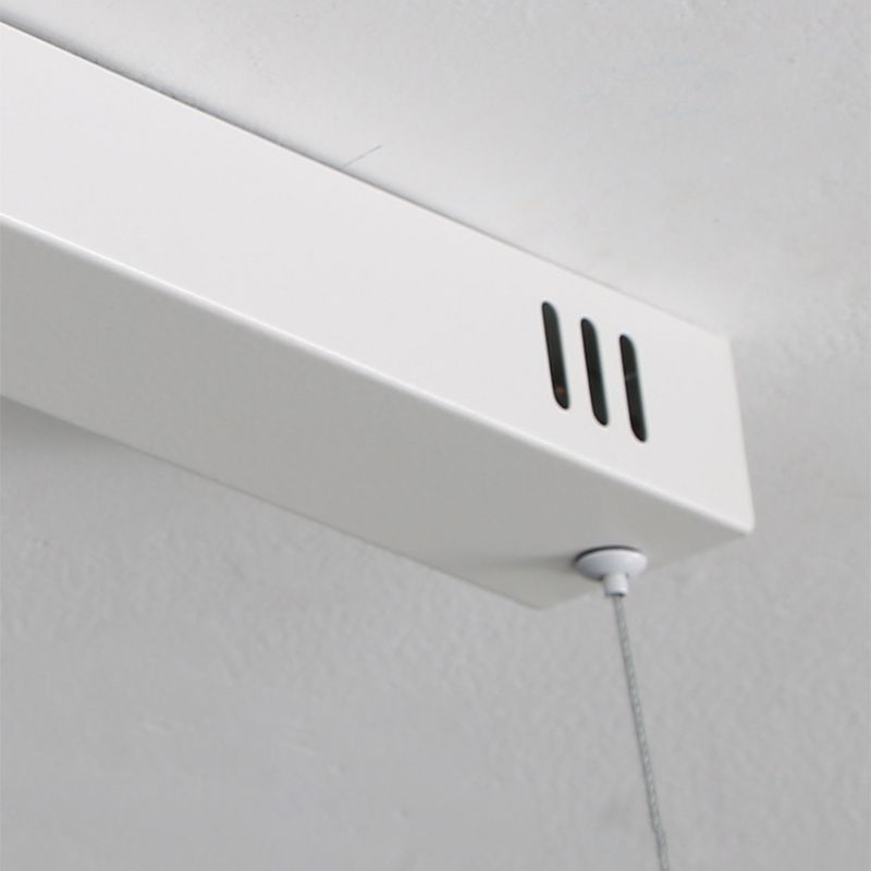 Modern Justerbar LED Pendellampa – Vågformad Design