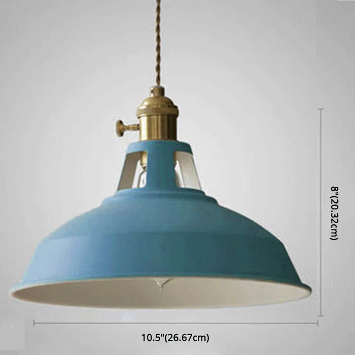 Industriell Retro Metallhänglampa – Stilfull Belysning
