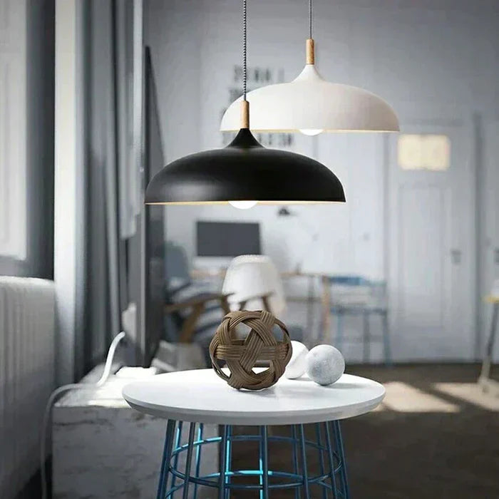 LAMPAN – Elegant Skandinavisk Ek Taklampa LED