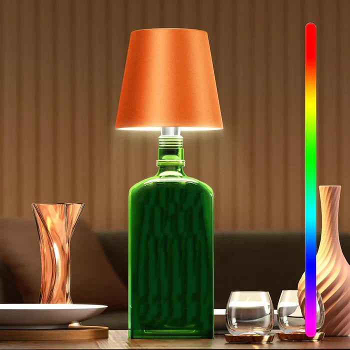 Bärbar LED-lampa med Touchkontroll & Dimmer