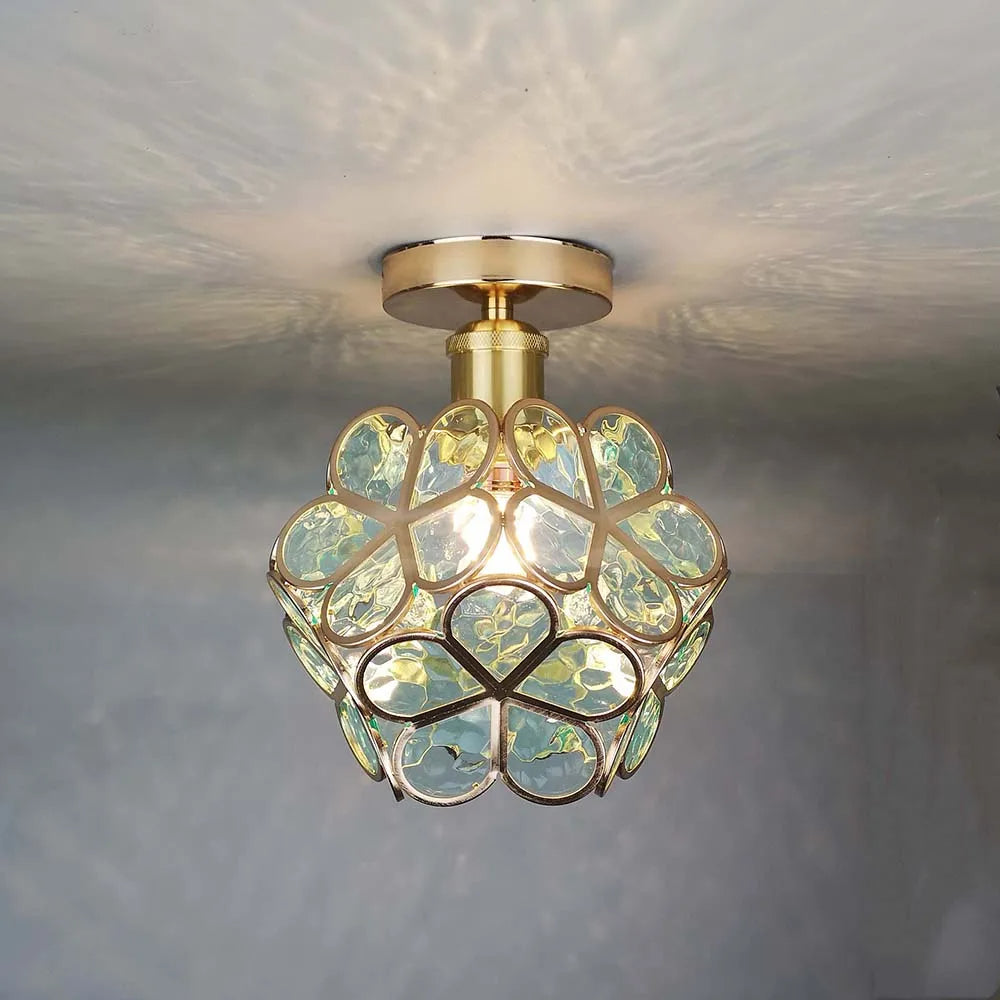 Flora Lumina Elegant Blomster Taklampa – Mysig & Stilren