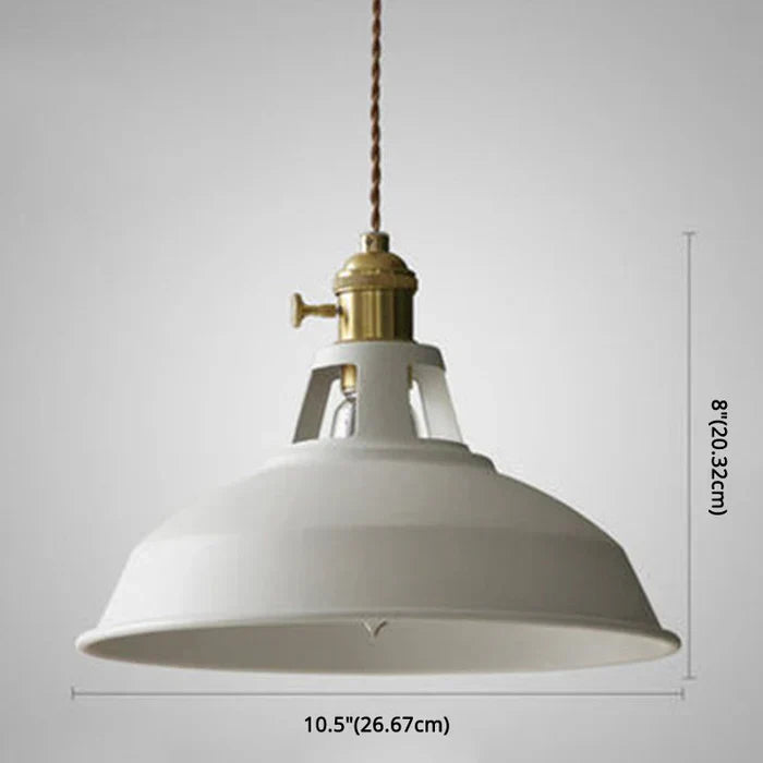 Industriell Retro Metallhänglampa – Stilfull Belysning