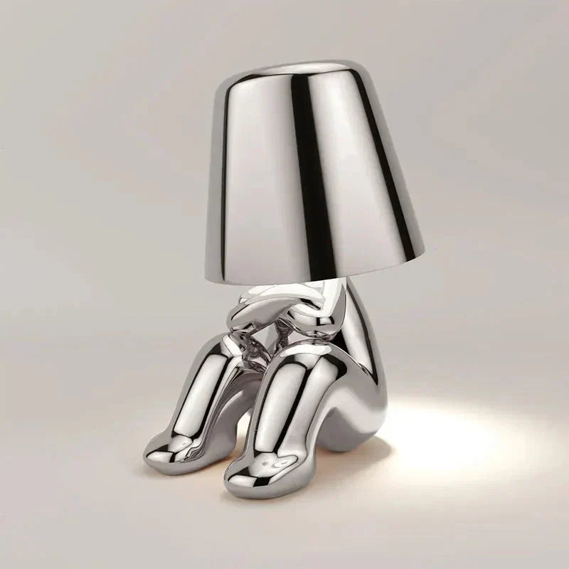 GlowCraft USB-uppladdningsbar Bordslampa – Mysigt LED-ljus