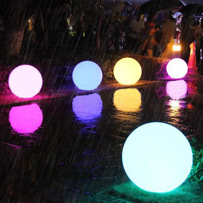 Magisk LED Trädgårdsbelysning – Sfärisk Lampa