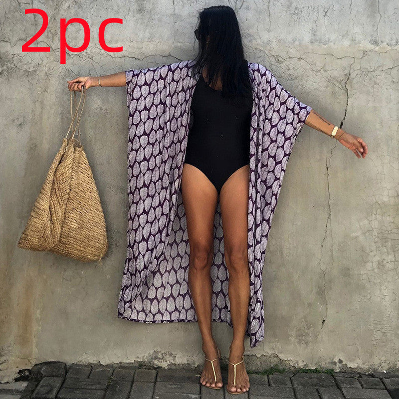 Elegant och Bekväm Strandklänning för Sommaren