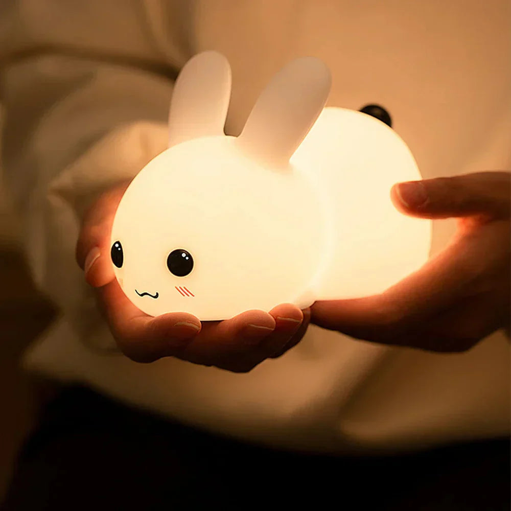 Magisk Bunny Nattlampa – Mysigt Barnljus
