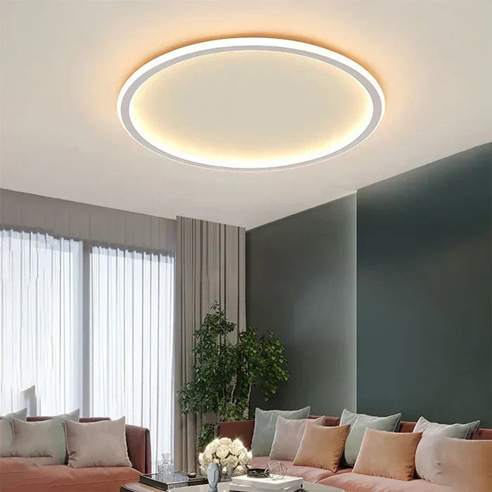 LAMPAN – Elegant Skandinavisk Rund LED Taklampa