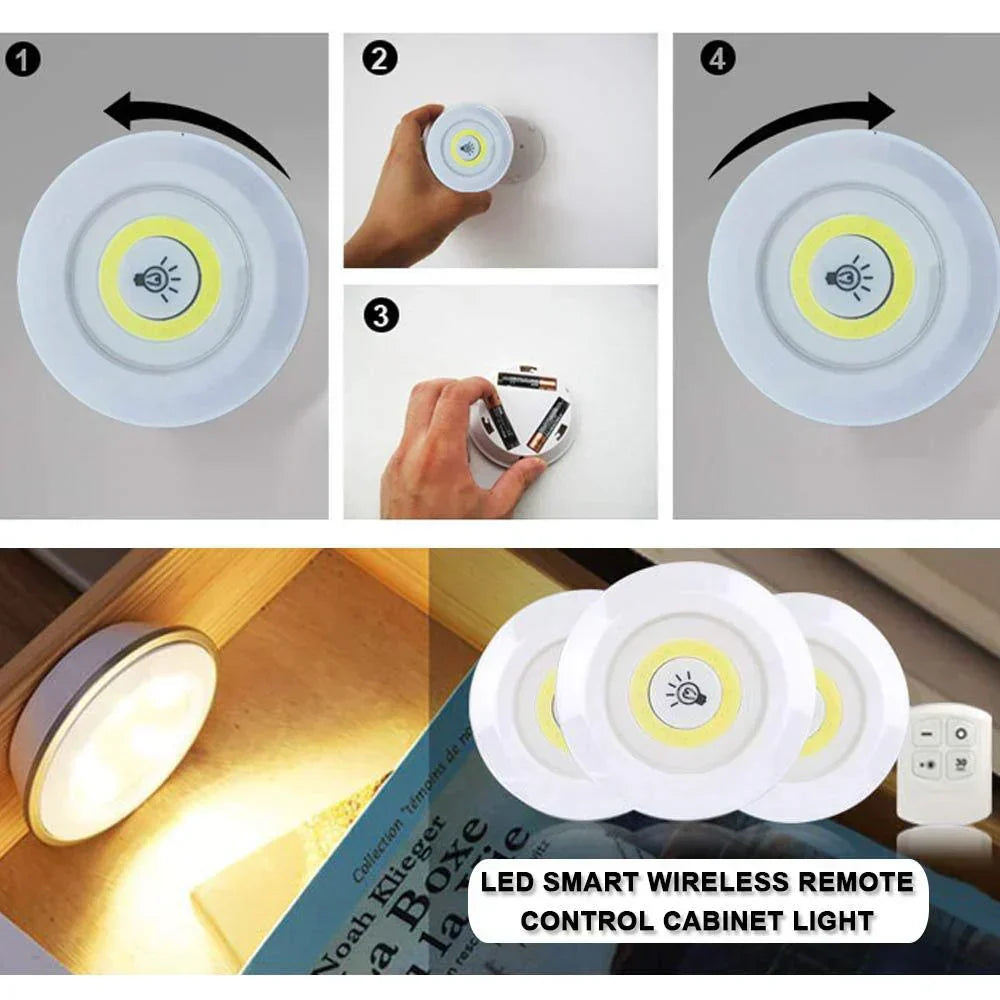Smart batteridriven LED-belysning för hemmet