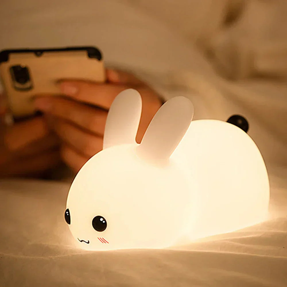 Magisk Bunny Nattlampa – Mysigt Barnljus