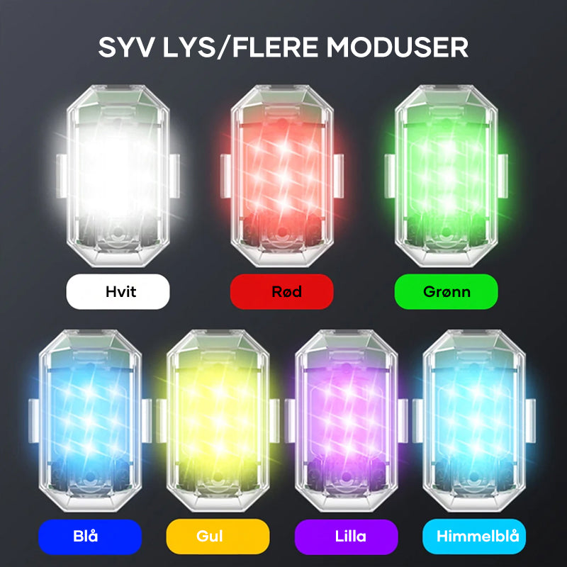 LUMINA Multifunktionell LED-ficklampa med Färger