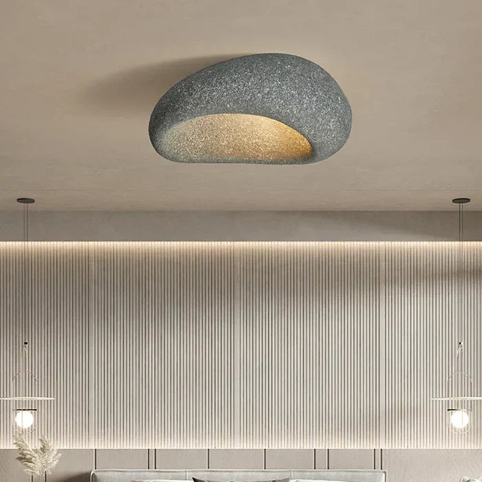 LUMINAIRE – Wabi-Sabi Taklampa med Mjukt Ljus