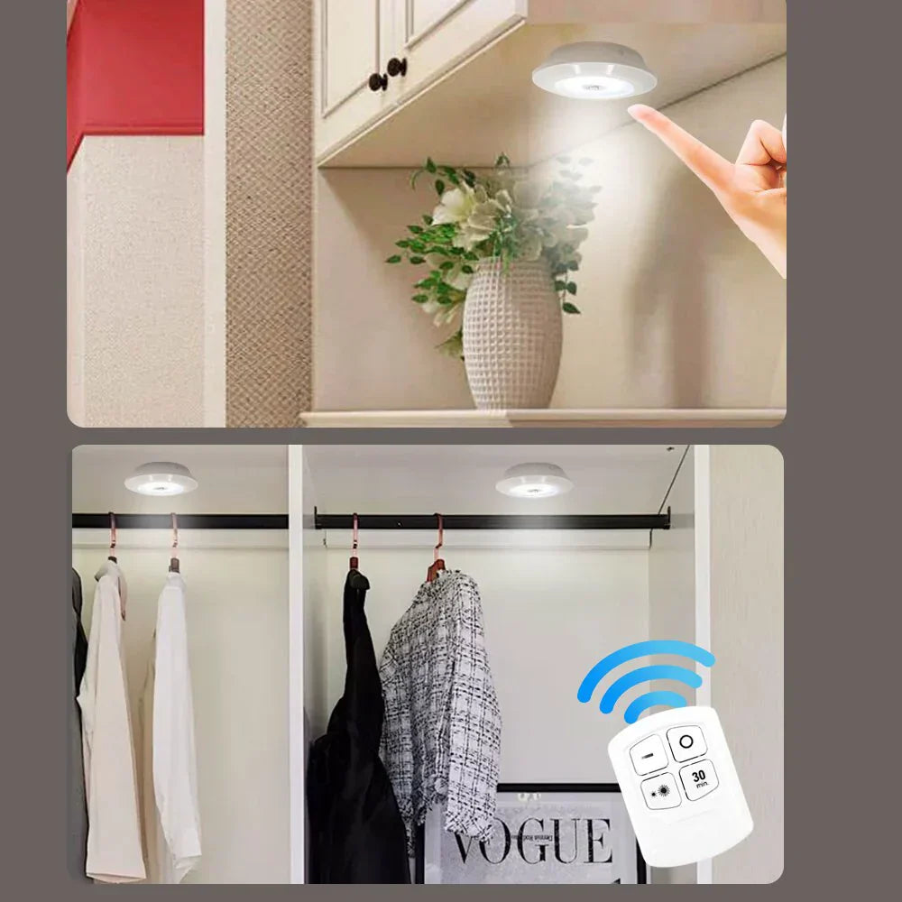 Smart batteridriven LED-belysning för hemmet