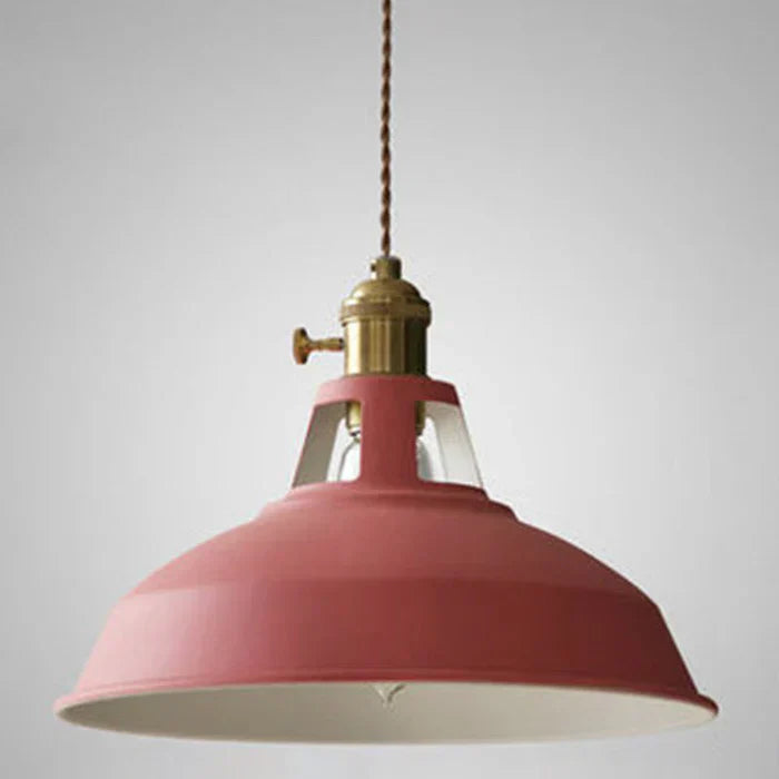 Industriell Retro Metallhänglampa – Stilfull Belysning
