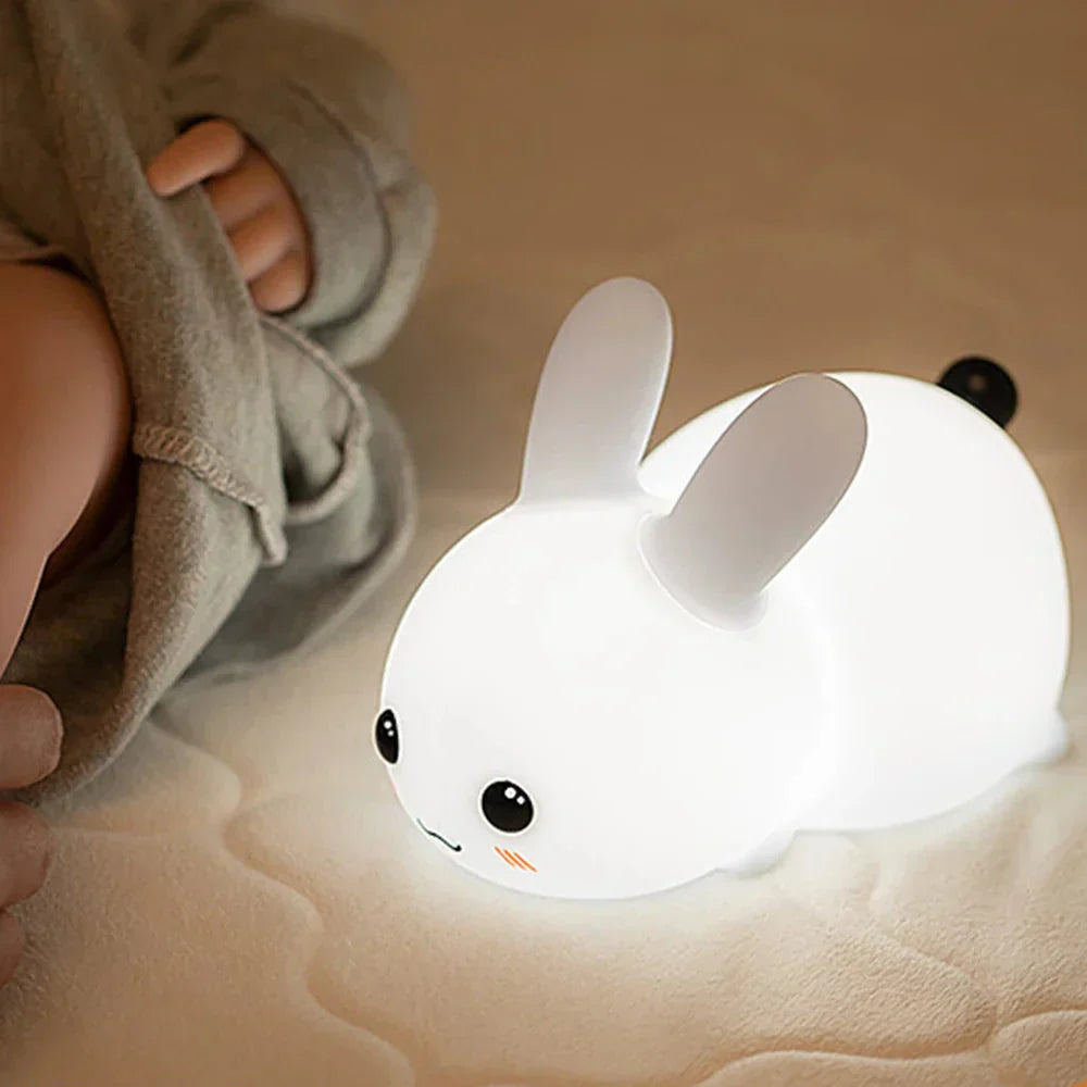 Magisk Bunny Nattlampa – Mysigt Barnljus