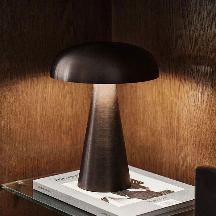 Elegant Trådlös Svampformad LED Bordslampa