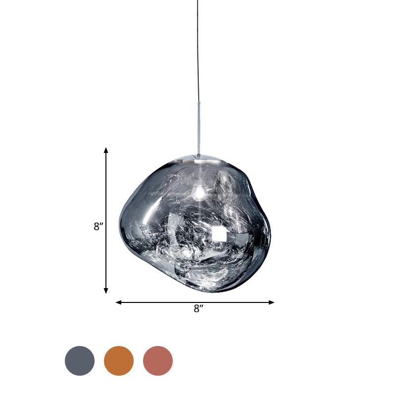 Elegant Glaskrona i Glas – Modern Belysning