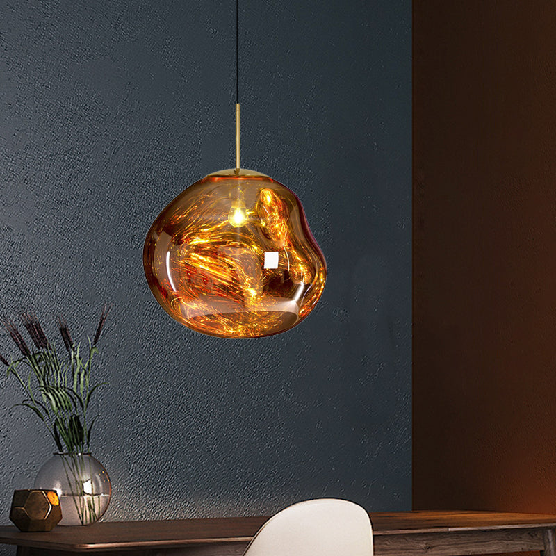 Elegant Glaskrona i Glas – Modern Belysning