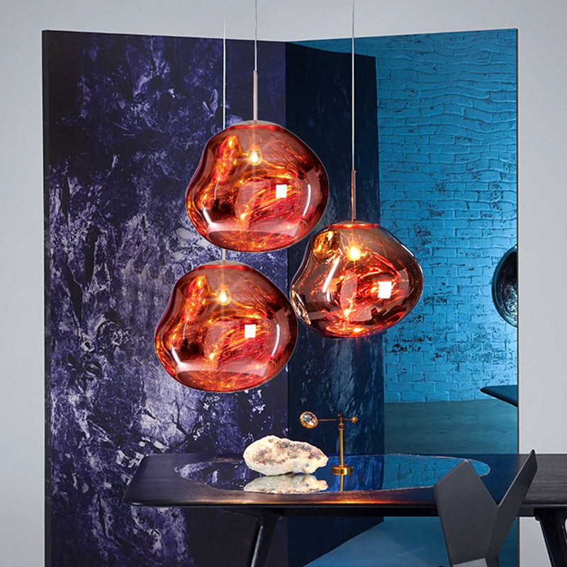 Elegant Glaskrona i Glas – Modern Belysning