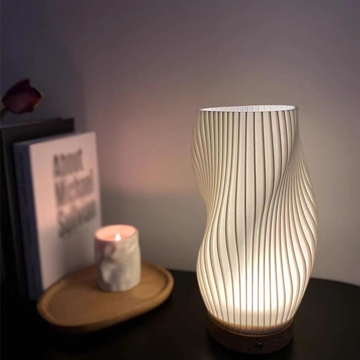 LUMINOUS WAVES – Modern Vågformad Stämningslampa