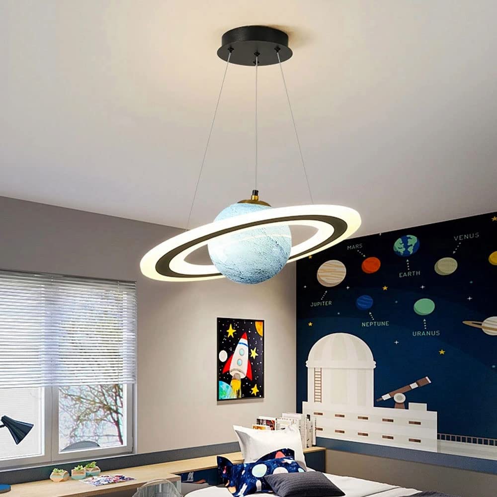 GALAXIA LED Pendellampa – Barnrum Planeter