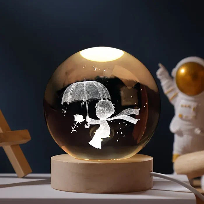 Fängslande Celestial Glow Sphere – Magisk Rymdbelysning