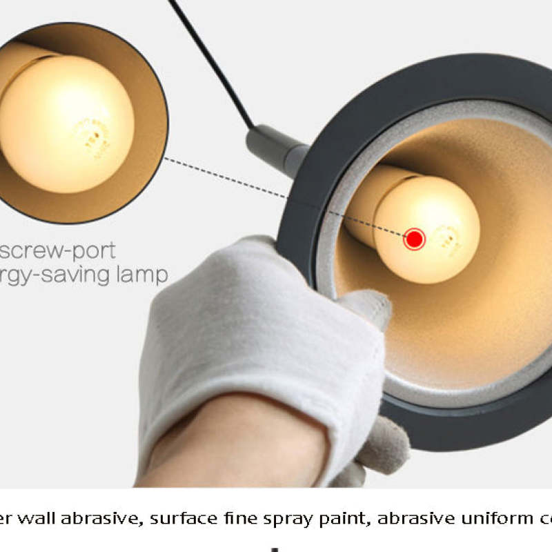 Modern Triangulär Taklampa med LED-belysning