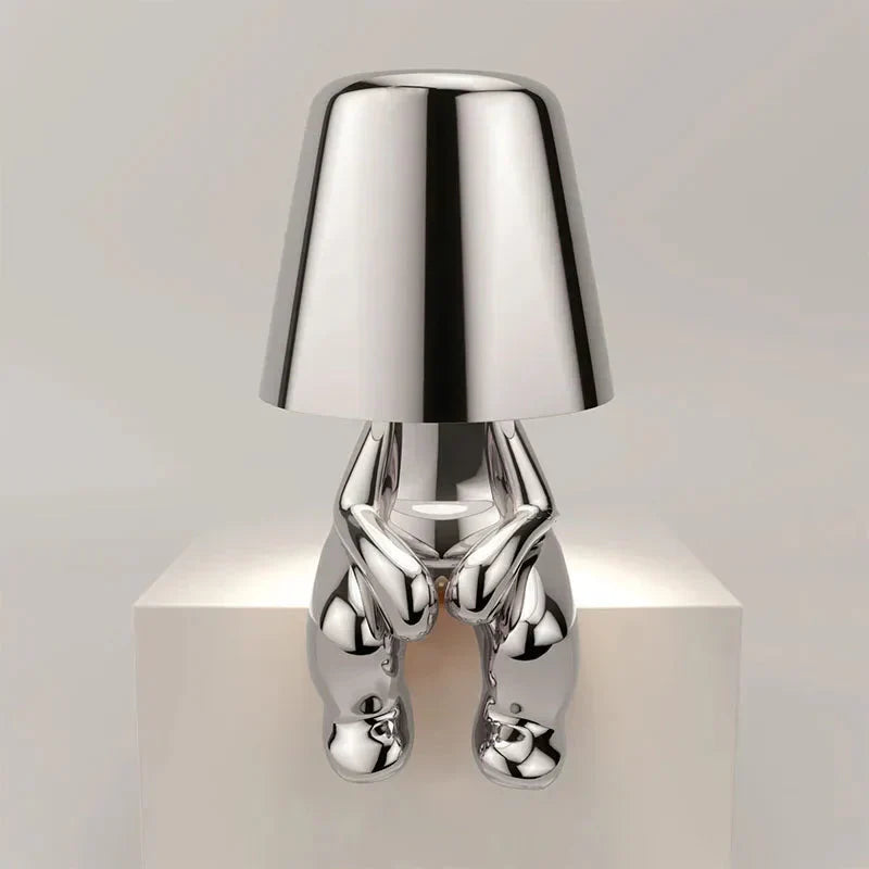 GlowCraft USB-uppladdningsbar Bordslampa – Mysigt LED-ljus