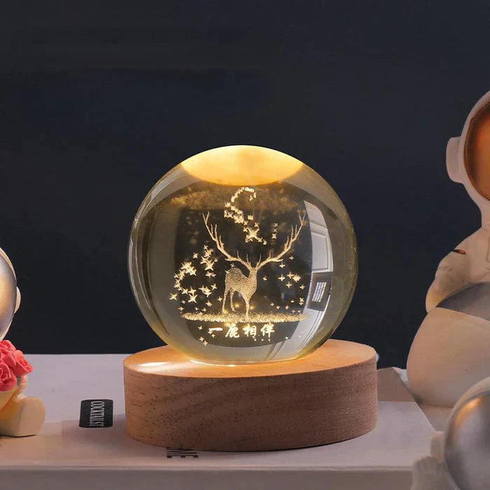 Fängslande Celestial Glow Sphere – Magisk Rymdbelysning
