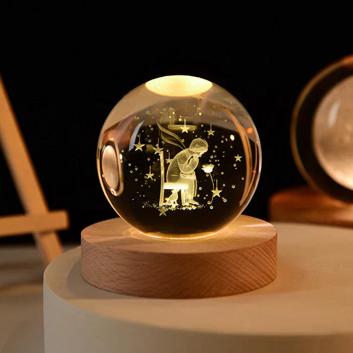 Fängslande Celestial Glow Sphere – Magisk Rymdbelysning