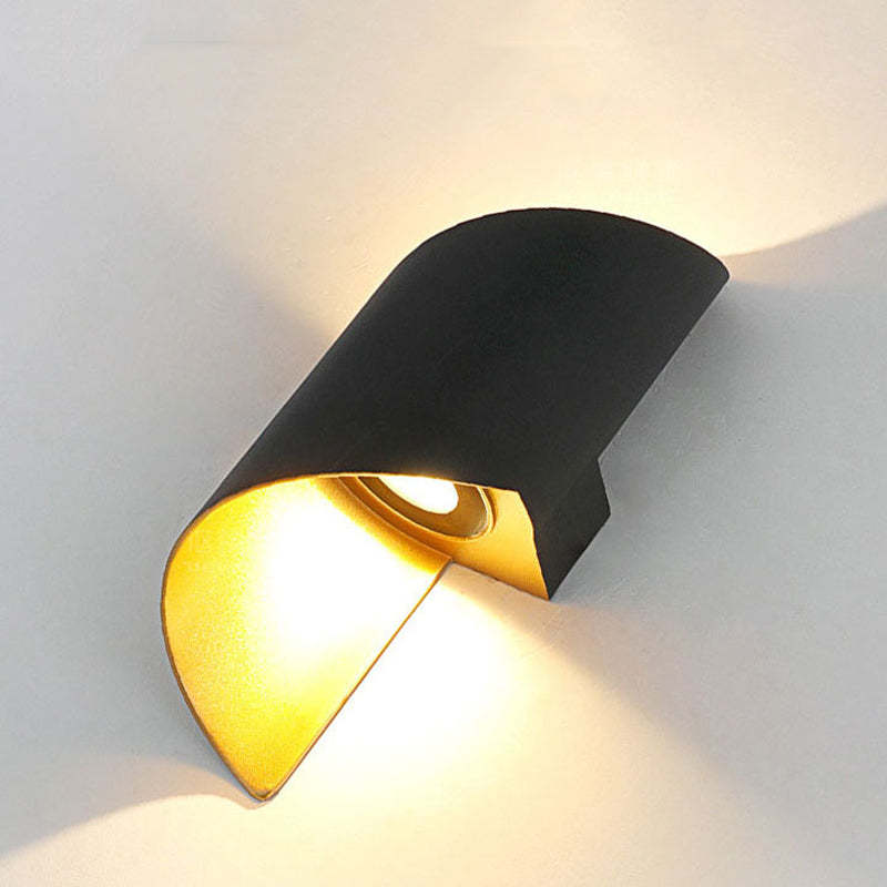 Modern LED Vägglampa Spiral – Stilren & Energieffektiv