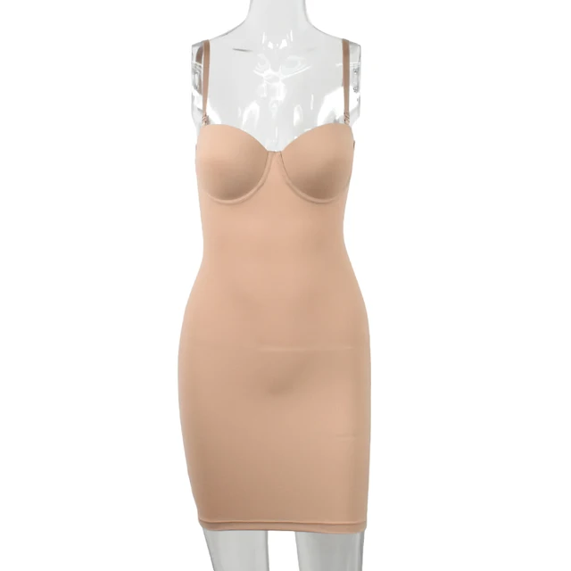 Sömlös Nude Body Shaper Klänning – Figursmickrande & Bekväm