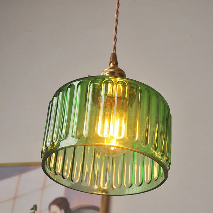 Vintage Kristallpendellampa – Elegant & Justerbar Belysning