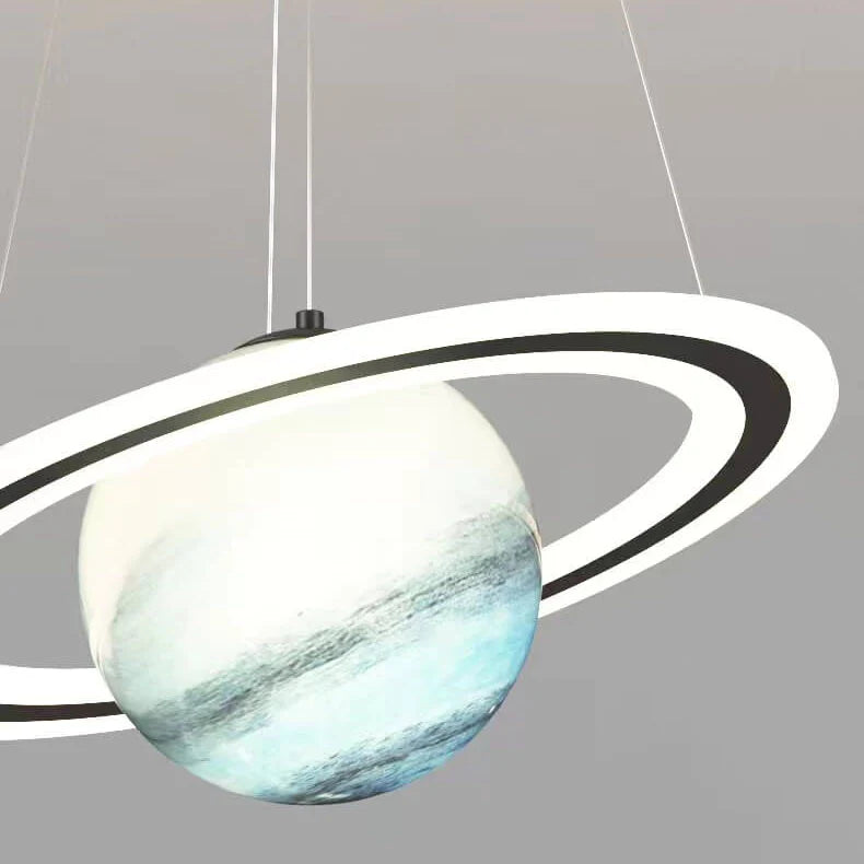 GALAXIA LED Pendellampa – Barnrum Planeter