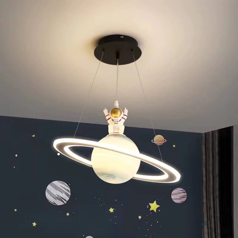GALAXIA LED Pendellampa – Barnrum Planeter