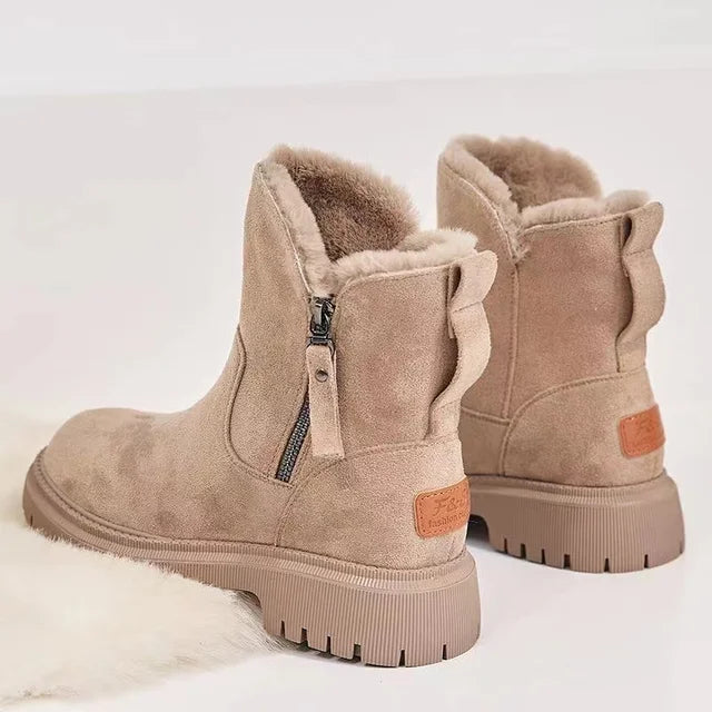Stiliga Mid-Calf Vinterboots för Kvinnor