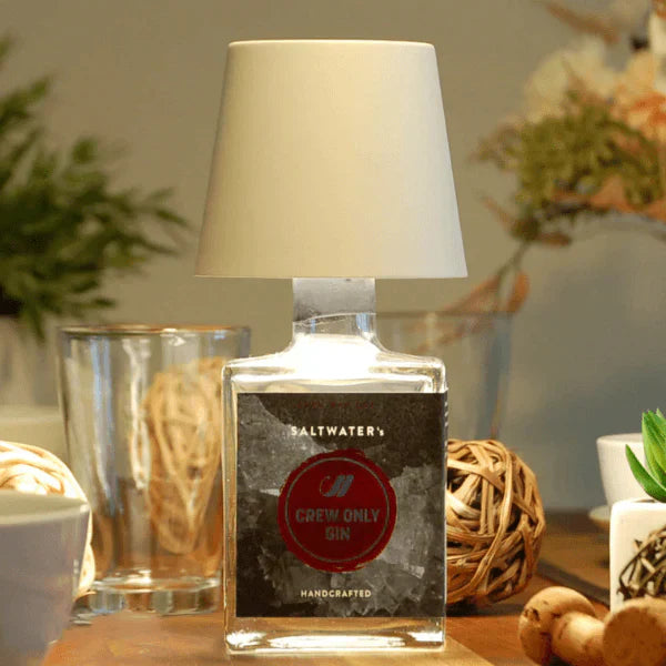 LUMIBOTTLE – Stilren Flaska Lampa med LED