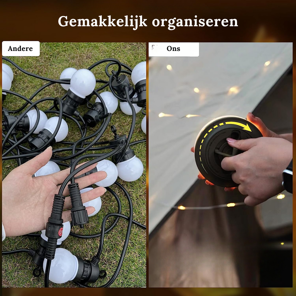 Fängslande LED-ljusslingor för magisk stämning