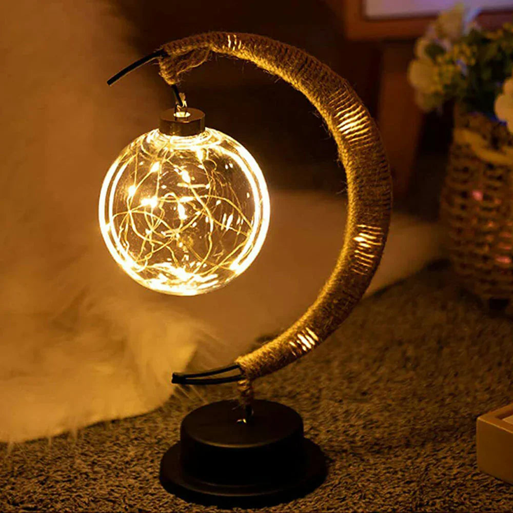 Magisk Halvmåne LED-lampa för Mysigt Ljus