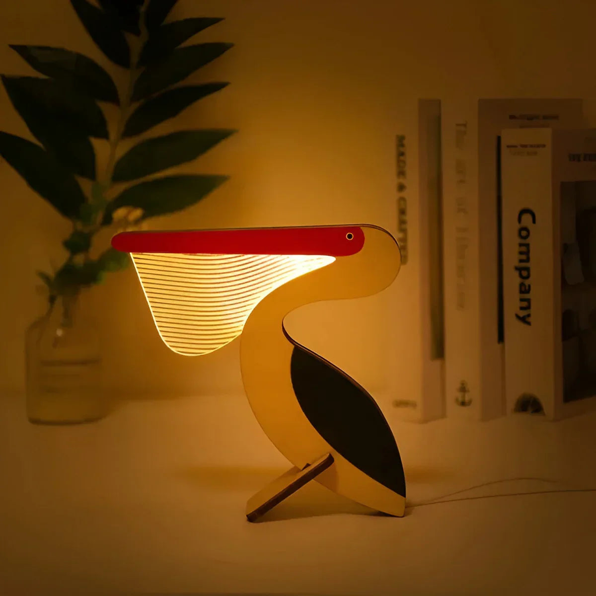 Magisk Barnlampa med Djurmönster LED