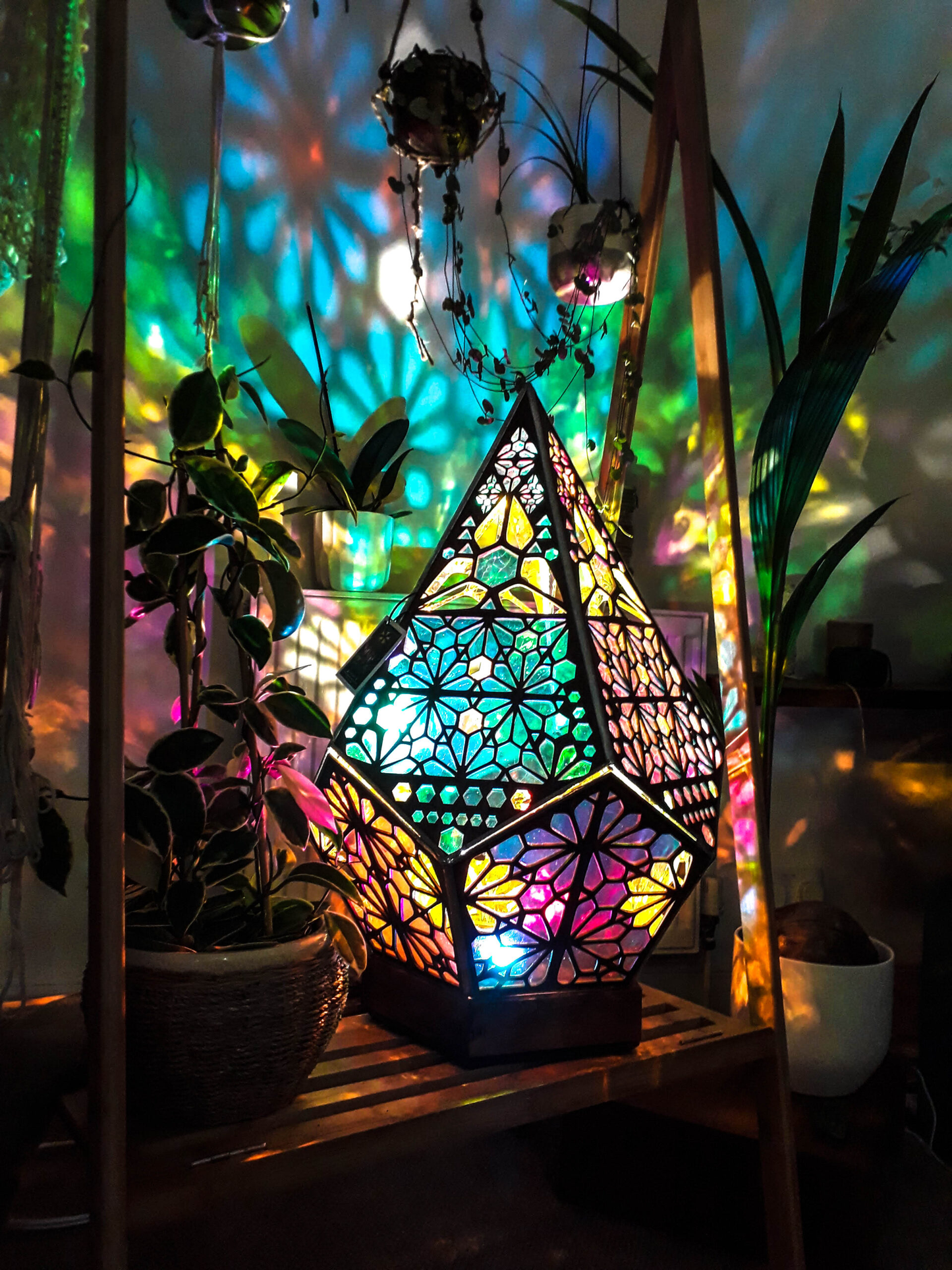 LUMISTAR Bohemisk LED Bordslampa – Lugnt Stjärnljus