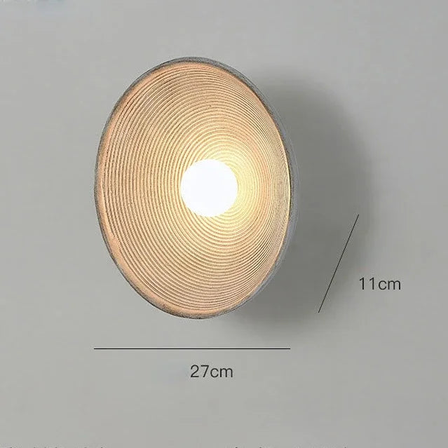 Serenitet Japansk Vägglampa – Elegant & Lugnande