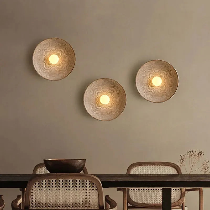Serenitet Japansk Vägglampa – Elegant & Lugnande