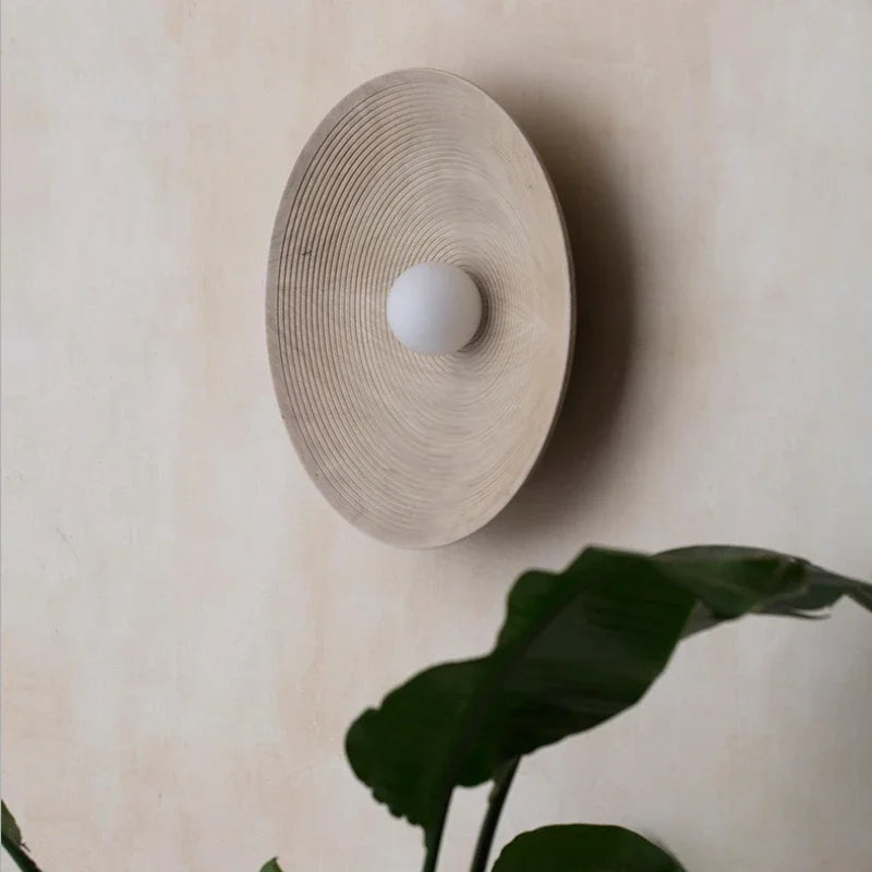 Serenitet Japansk Vägglampa – Elegant & Lugnande