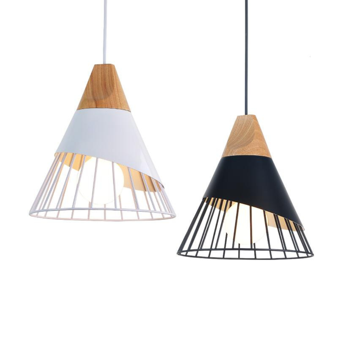 LUMINOUS NORDIC – Stilren Industriell Pendellampa Trä