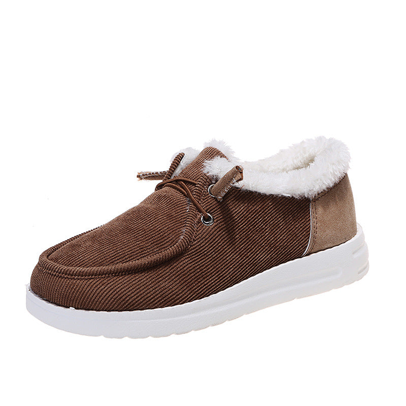 Eleganta Vintersneakers med Mysigt Foder