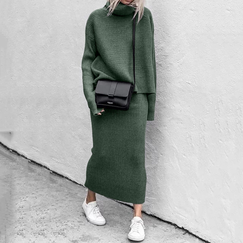 Elegant Tröja-Kjol Set – Chic & Komfortabel