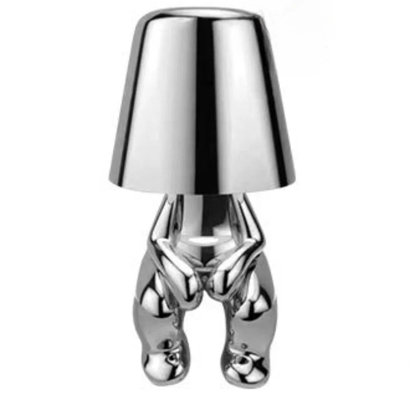 GlowCraft USB-uppladdningsbar Bordslampa – Mysigt LED-ljus